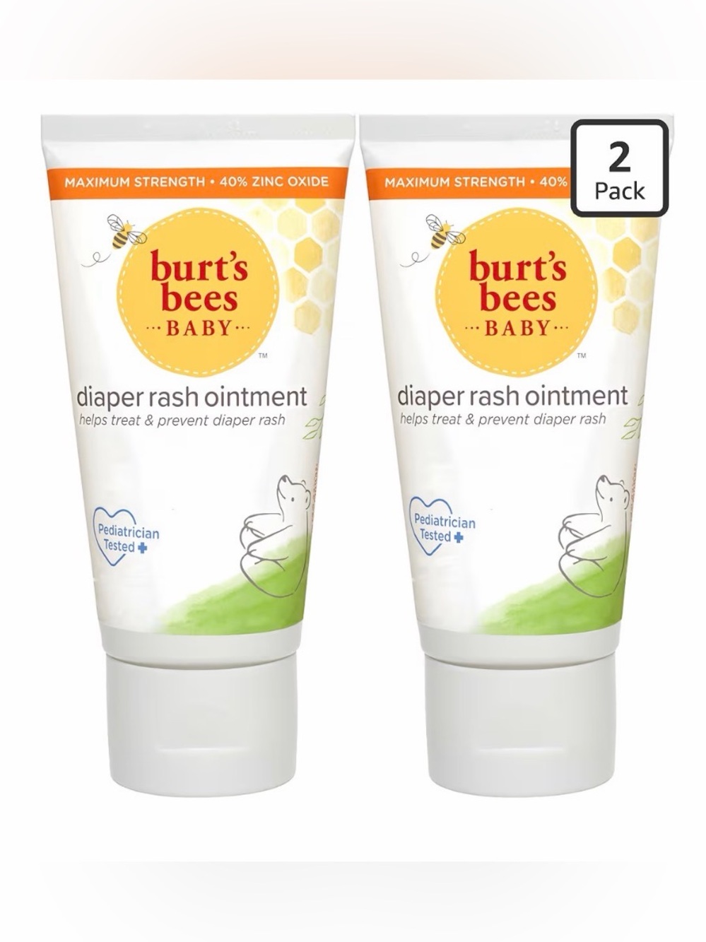 Burt's Bees Diaper Rash Ointment (2 Pack) - NEW!